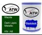 Preview: Mazda, Dark Lapis Metallic, KN / A6: 500ml Lackdose, von ATW Autoteile West.